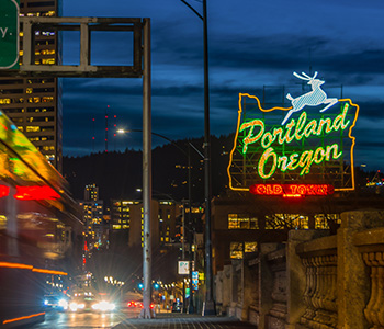 Portland Oregon Sign